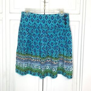 💕3 for $15💕 Cute Speechless Blue Green skirt